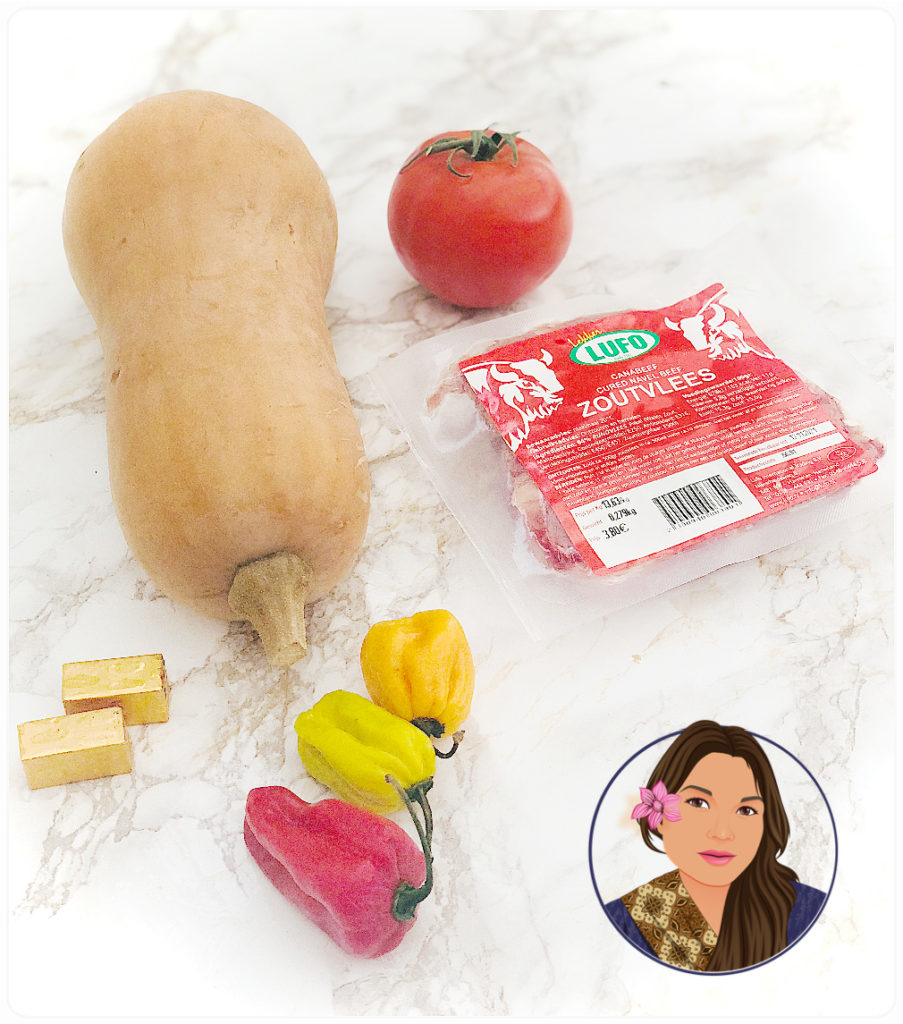Pompoen met Zoutvlees Javaans Recept