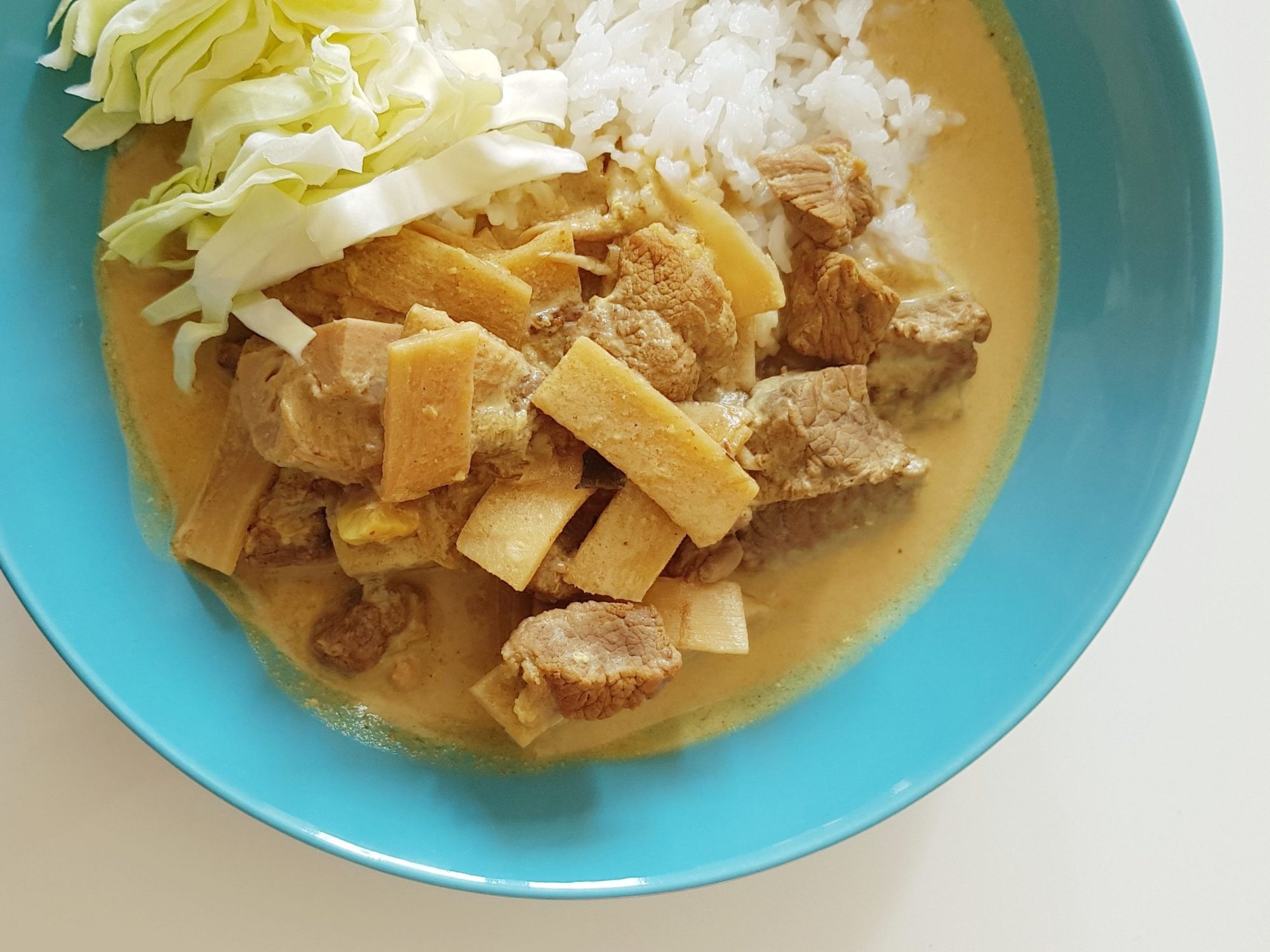 Rundvlees in kokosroom