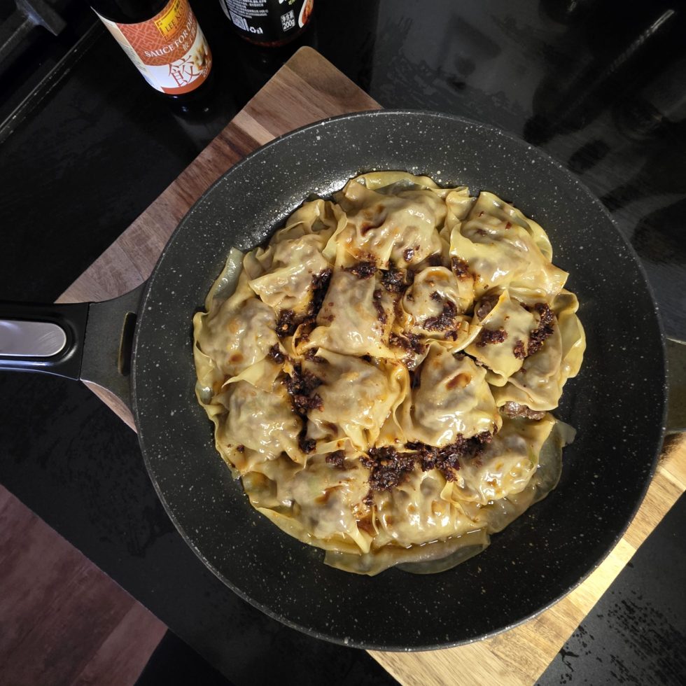 Easy one pan dumpling